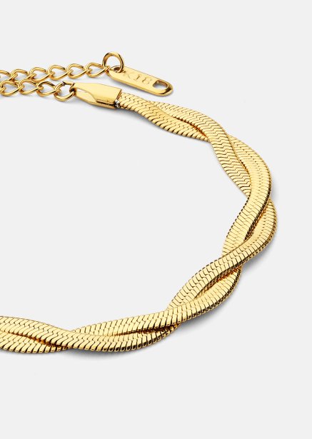 Bracelet Twist Glow - 18k Gold Plated