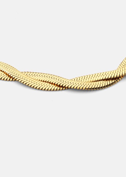 Bracelet Twist Glow - 18k Gold Plated