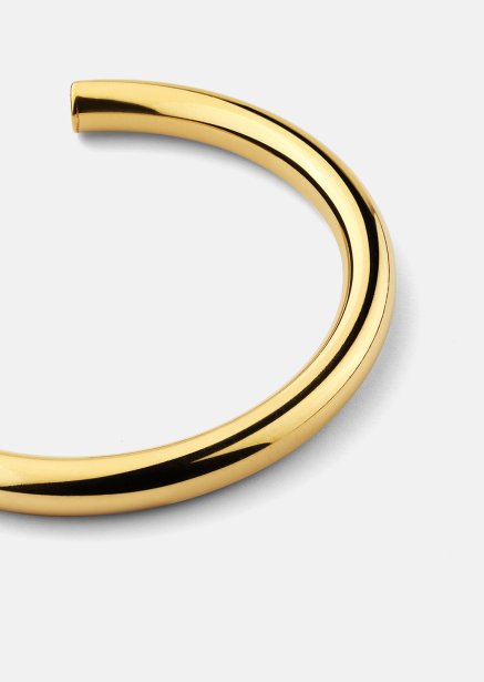 Bracelet Bold Cuff - 18k Gold Plated