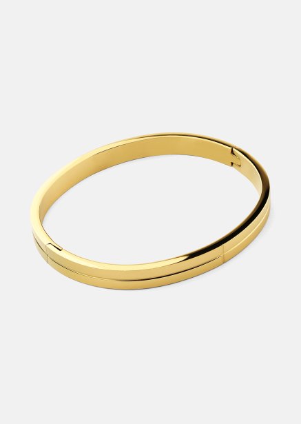 Bracelet Linea Gold Bangle - 18k Gold Plated