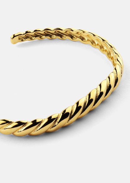 Bracelet Twist Glow - 18k Gold Plated
