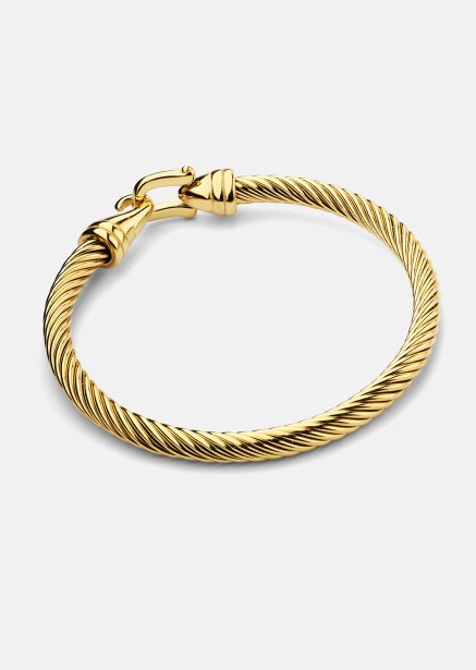 Bracelet Twistad Elegans - 18k Gold Plated