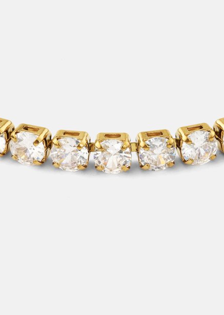 Bracelet Gloria Band 4mm - 18k Gold Plated