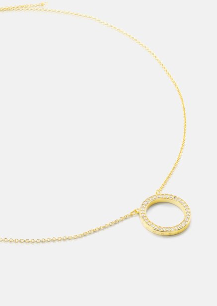 Necklace Cirque Éclat - 18k Gold Plated
