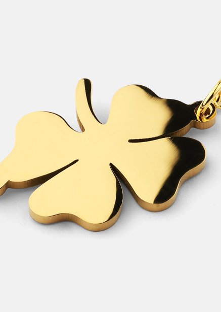 Golden Clover Charm Bracelet - 18k Gold Plated