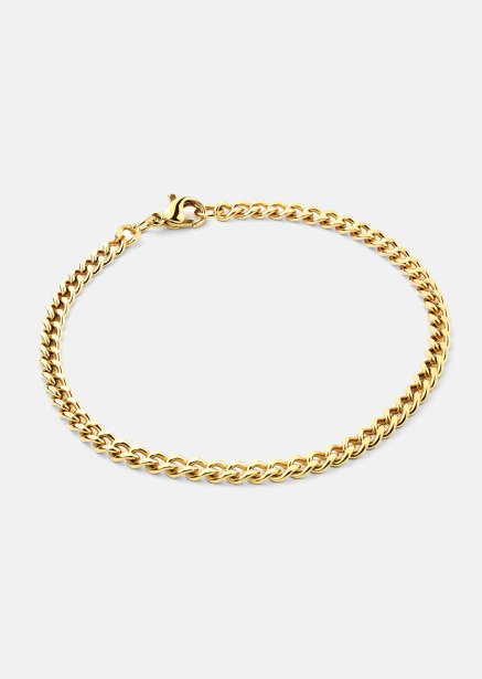 Golden Link Chain Bracelet - 18k Gold Plated