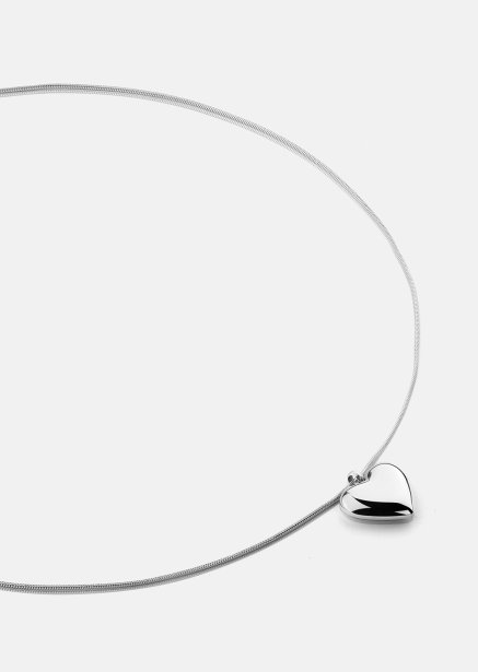 Necklace Eternal Heart - Silver Plated