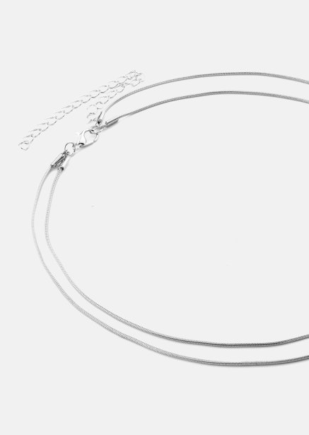 Necklace Duo - Silver Plated