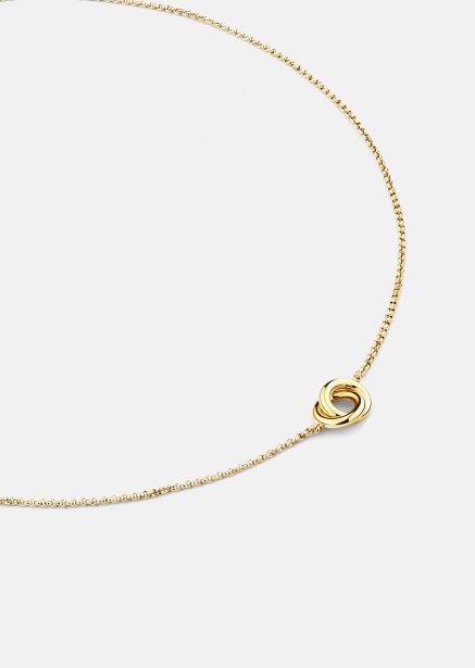Necklace Circle of Love - 18k Gold Plated