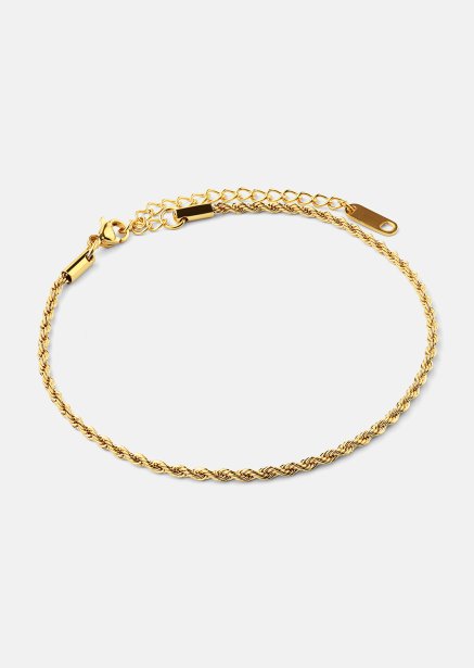 Bracelet Rope – 18k Gold Plated