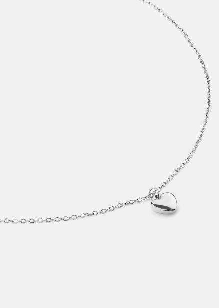 Necklace Heartbeat - Silver Plated