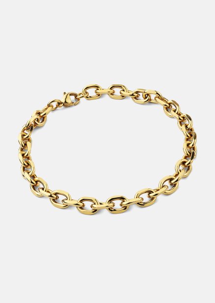 Bracelet Solid – 18k Gold Plated