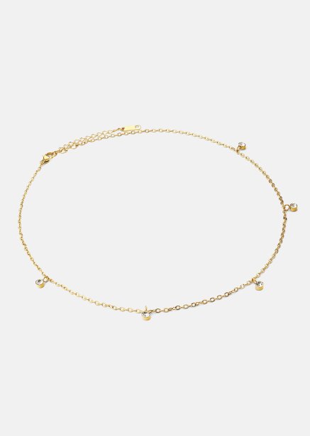 Necklace Luna Drops - 18k Gold Plated