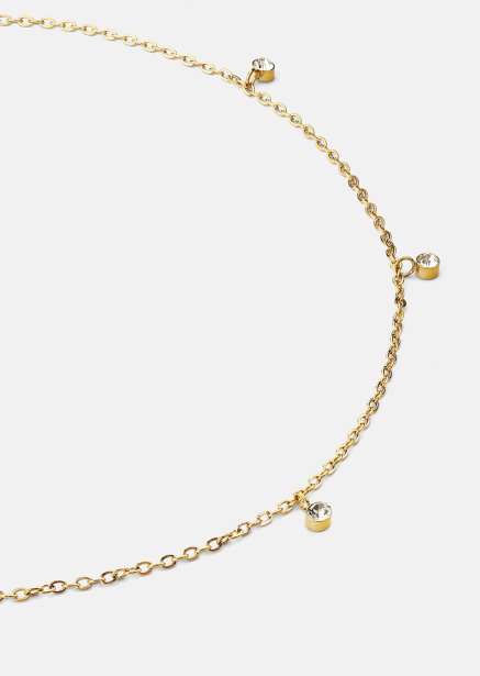 Necklace Luna Drops - 18k Gold Plated
