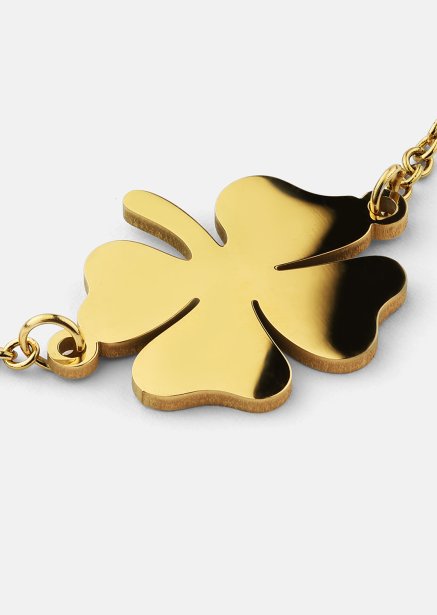Bracelet Four-Leaf Clover – 18k Gold Plated