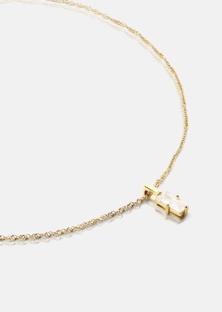 Gleam Necklace – 18k Gold Plated