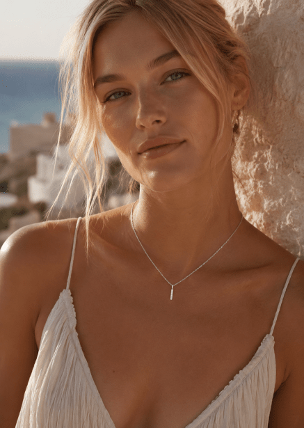 Necklace Lumière - Silver Plated