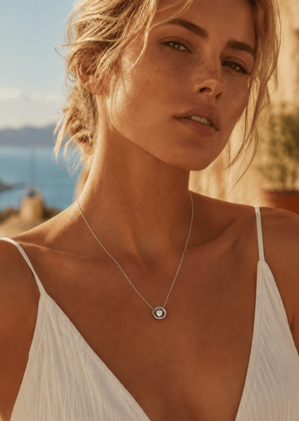 Necklace Silver Heart – Silver Plated