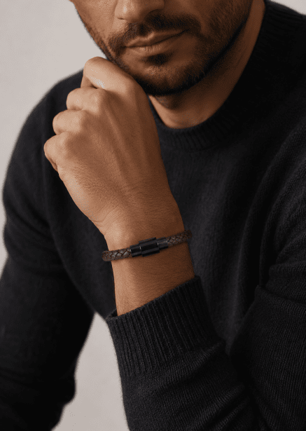 Leather Bracelet Savage Echo