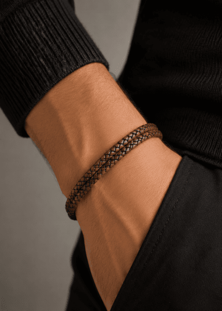 Leather Bracelet Titan Tapestry