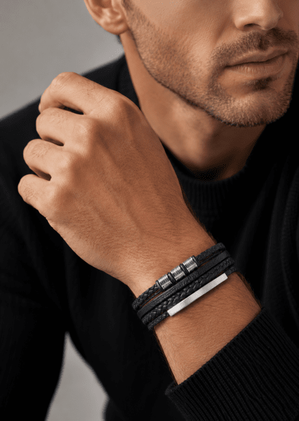 Leather Bracelet Valor Stride