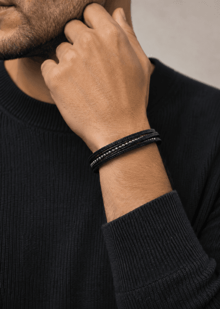 Leather Bracelet Vanguard Touch