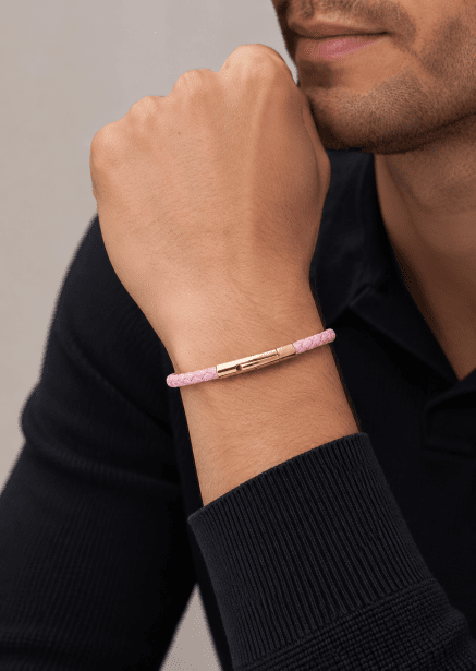 Leather Bracelet Venture Thread