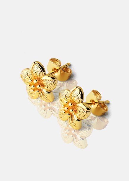 Earring Flores- 18k Gold Plated