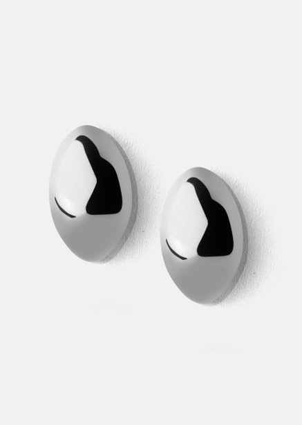Earring Chic Hoops - Silver Plated
