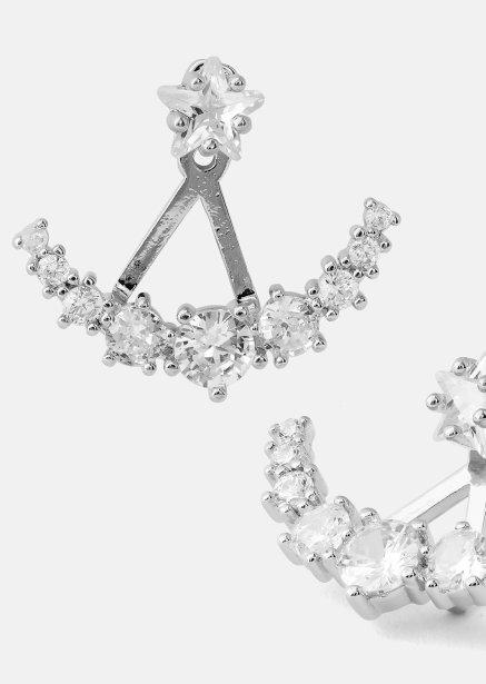 Earrings Glimra - Silver Plated