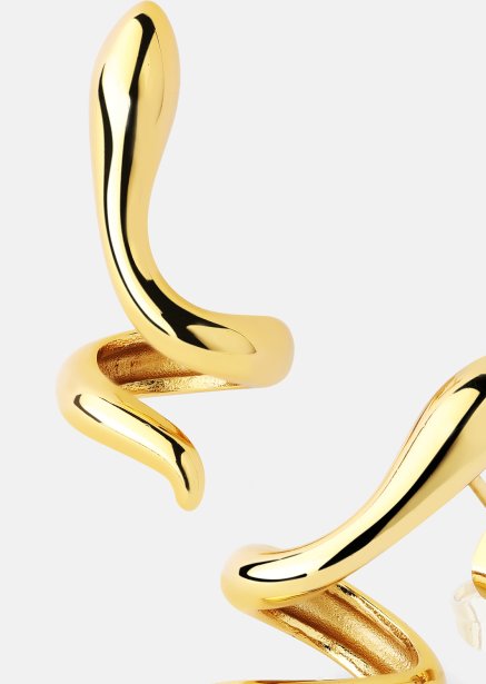Serpentis Earrings – 18k Gold Plated