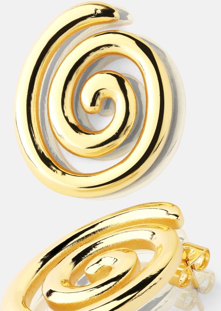 Resin Earrings - 18k Gold Plated