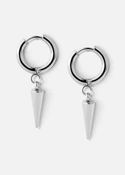 Earring Spike – Silver Plated