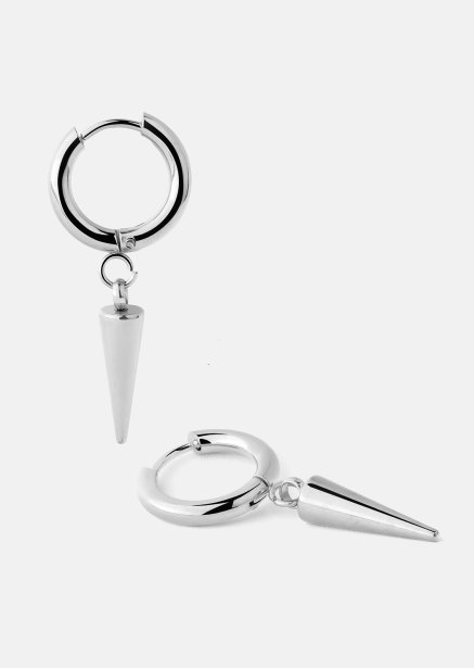 Earring Spike – Silver Plated
