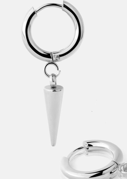 Earring Spike – Silver Plated