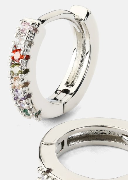 Earrings Aitana - Silver Plated