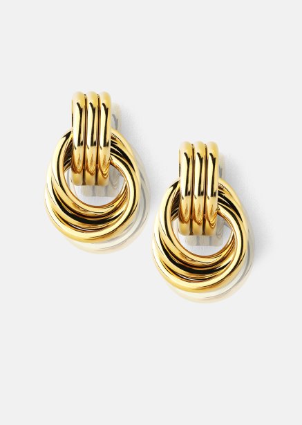 Earrings Unity Loop - 18k Gold Plated