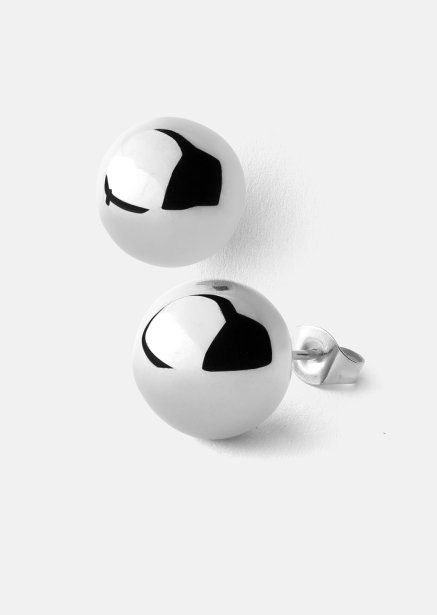 Orb Earrings - Silver Plated