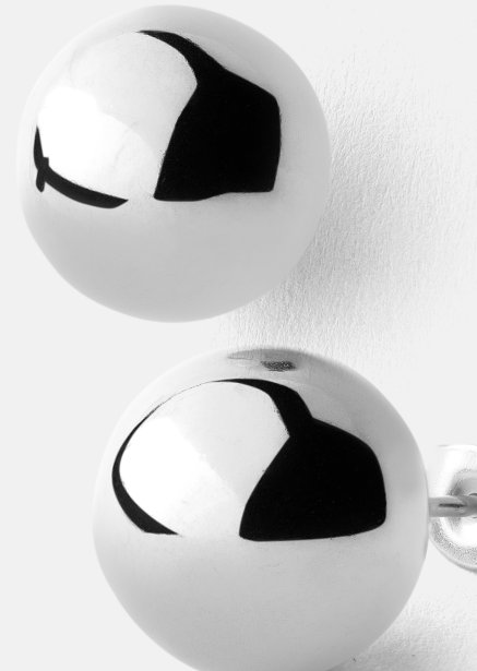 Orb Earrings - Silver Plated
