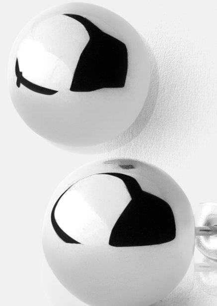 Orb Earrings - Silver Plated