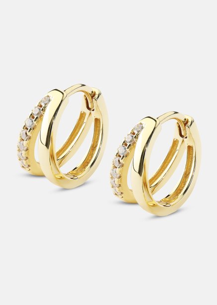 Earring Aurora Curve - 18k Gold Plated