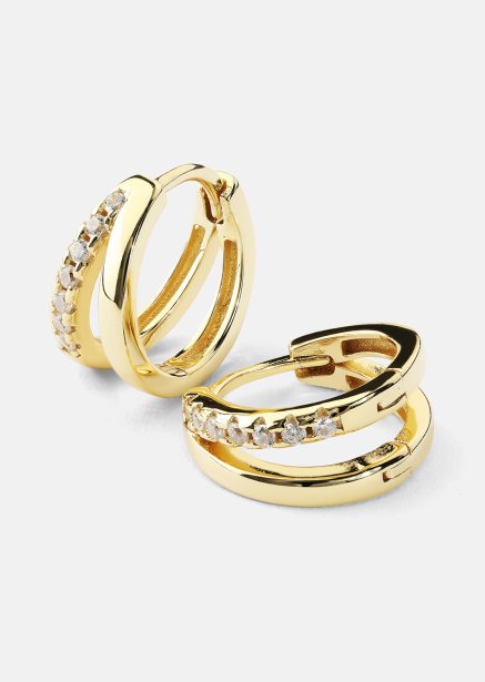 Earring Aurora Curve - 18k Gold Plated