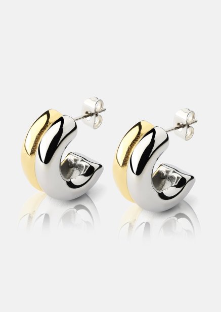 Earring Duo Glow - 18k Gold Plated