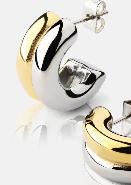 Earring Duo Glow - 18k Gold Plated