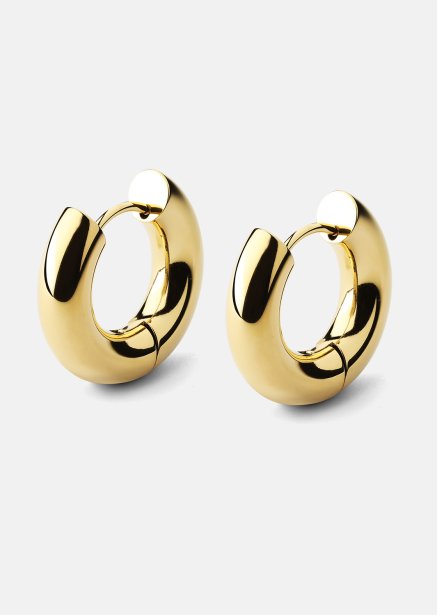 Earrings Bold Glow – 18k Gold Plated