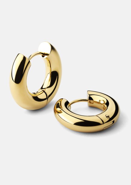 Earrings Bold Glow – 18k Gold Plated