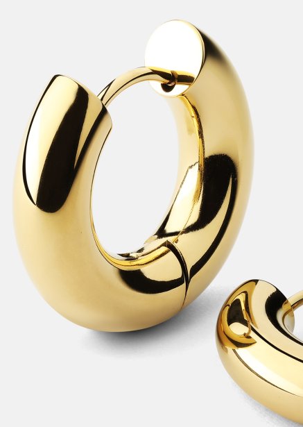 Earrings Bold Glow – 18k Gold Plated