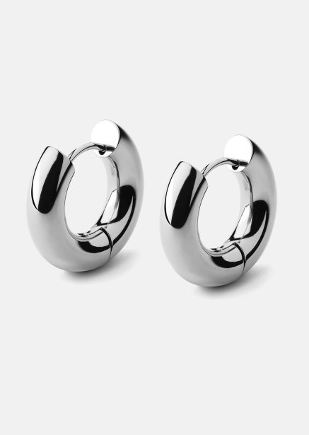 Earrings Bold Glow – Silver Plated