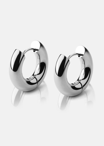 Earrings Bold Glow – Silver Plated