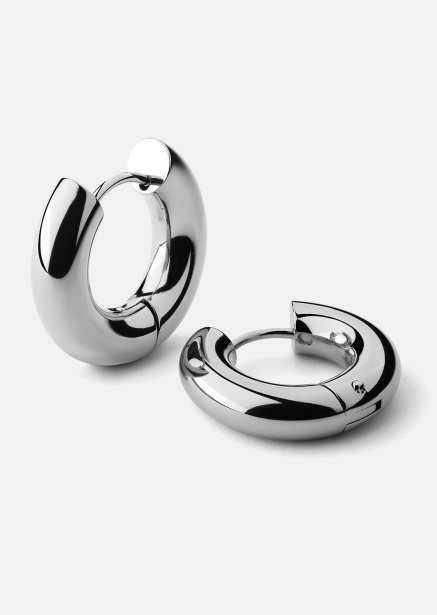 Earrings Bold Glow – Silver Plated